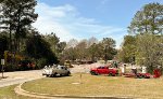 Tyrone Road Senoia Road crossing derailment scene